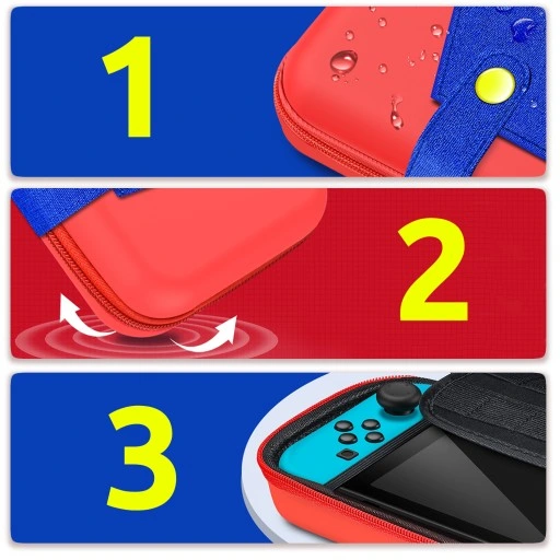 Etui Case WZMOCNIONY Do Nintendo Switch OLED Szkło