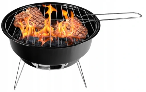 GRILL OGRODOWY Węglowy PRZENOŚNY GRILL MAŁY BARBEQUE TORBA
