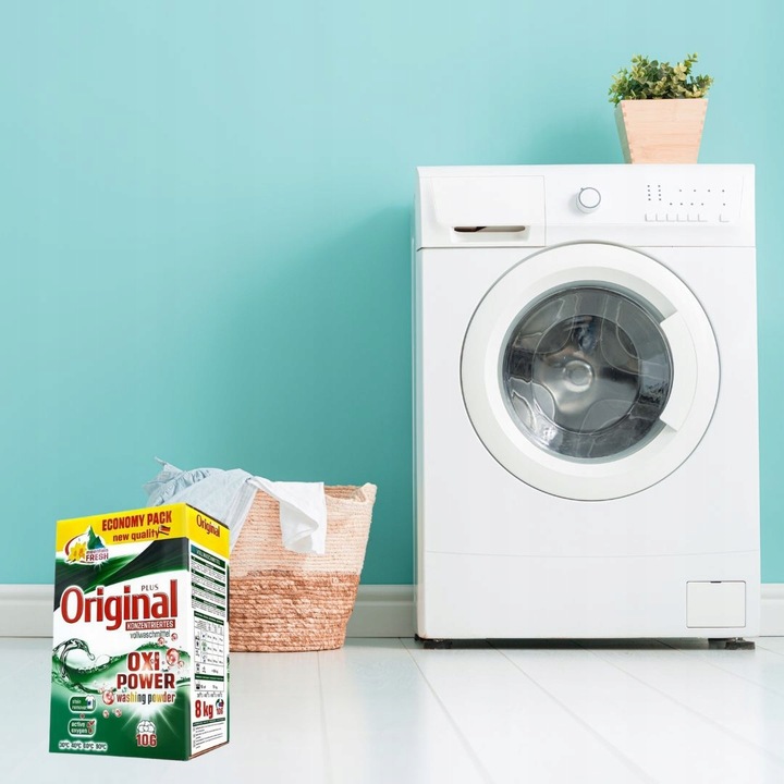 NIEMIECKI PROSZEK DO PRANIA TKANIN UNIWERSALNY 8 KG 106 PRAŃ UNIWERSAL