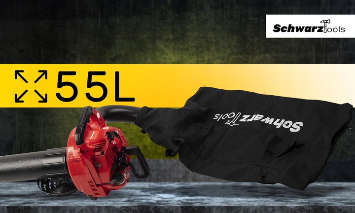 DMUCHAWA SPALINOWA DO LIŚCI OGRODOWA DMUCHAWA Z ROZDRABNIACZEM