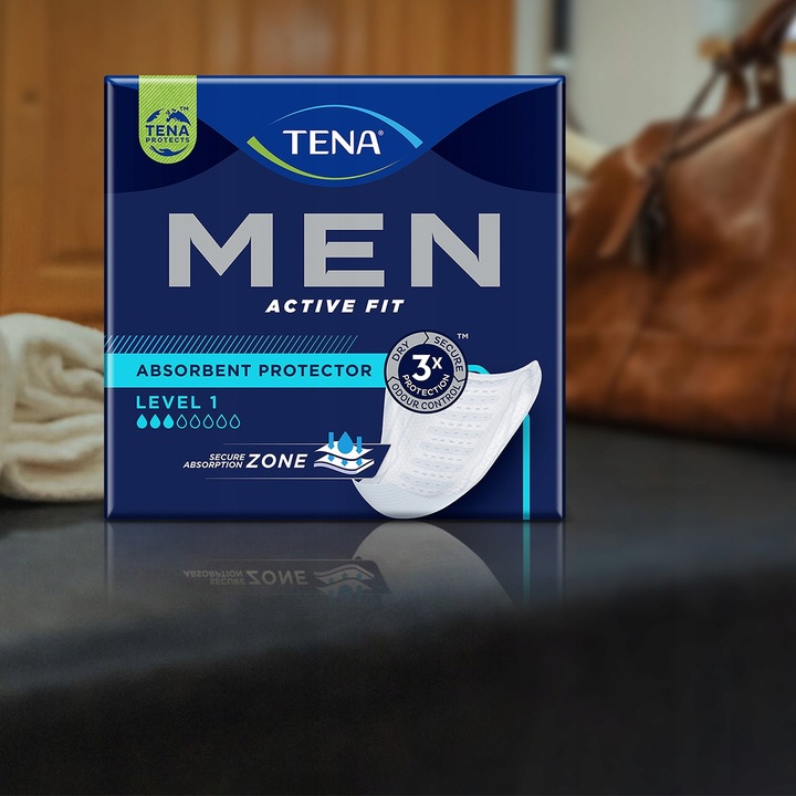 Wkładki urologiczne dla mężczyzn na nietrzymanie moczu TENA Men Level 1