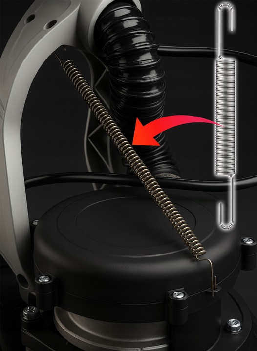 SZLIFIERKA ŻYRAFA majster PRO Polska ŚCIAN TYNKÓW LED TORBA 2000W