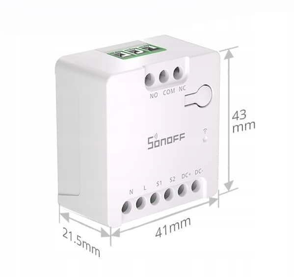Sonoff MINI-D bezpotencjałowy beznapięciowy przekaźnik Matter WiFi