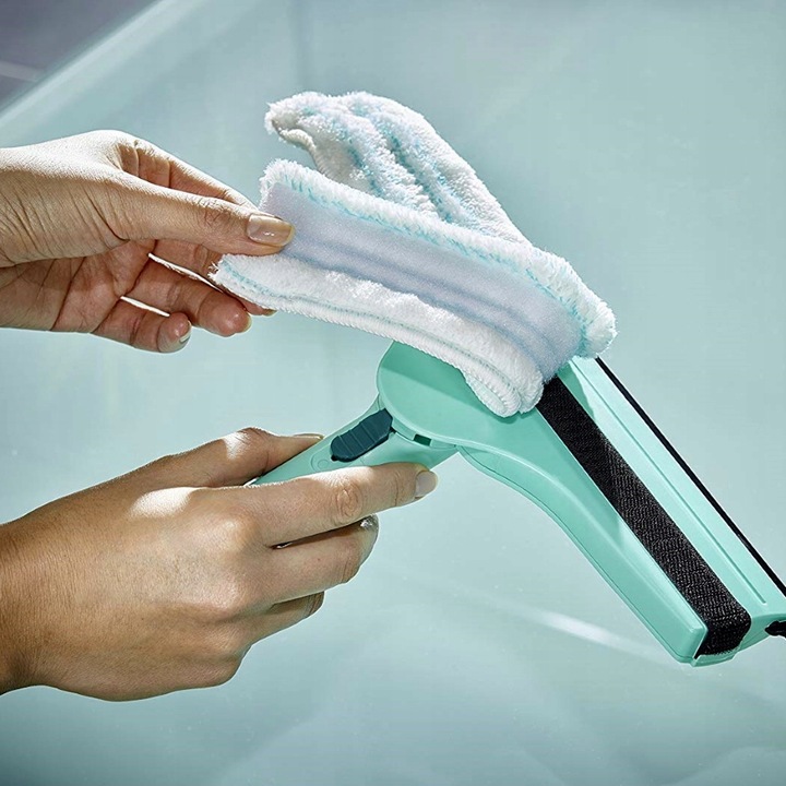 Myjka do okien LEIFHEIT 51127 Micro Duo ŚCIĄGACZKA CLICK 20 cm