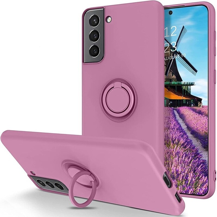 Etui Ring Fiber Case do Samsung Galaxy S22 - 3 kolory