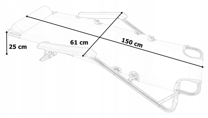 LEŻAK OGRODOWY SKŁADANY FOTEL PLAŻOWY ZERO GRAVITY LEON NA TARAS DO OGRODU
