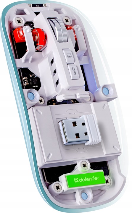 Myszka bezprzewodowa Defender IXES MM-999 optyczna 2400dpi 2.4GHz Bluetooth