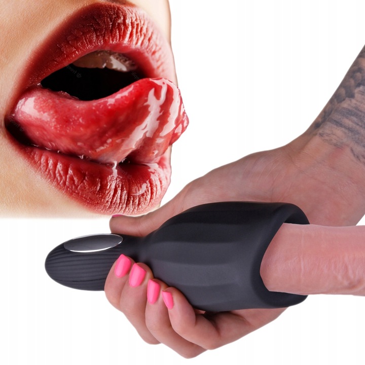Masturbator Ssający z Językiem, Usta do Loda Cipka