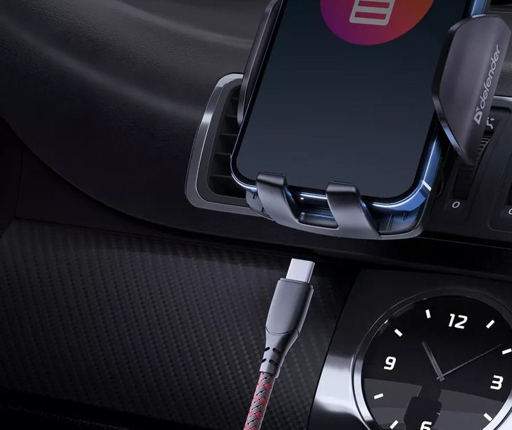 UCHWYT DO SAMOCHODU NA TELEFON KRATKĘ NAWIEWU SAMOCHODOWY DO KRATKI 4-7,2"