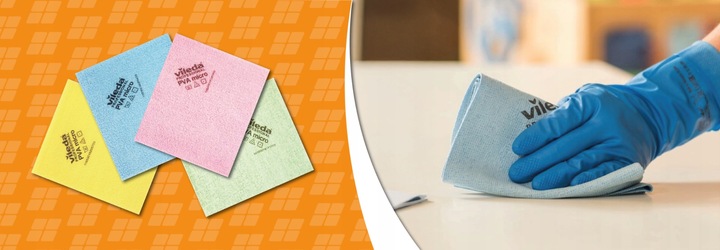 Ścierka Vileda PVA micro PROFESSIONAL magiczna ściereczka 38x35cm 4szt