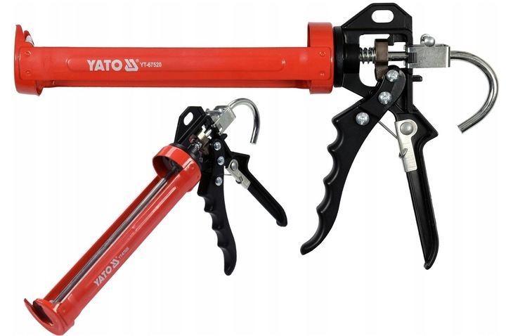 WYCISKACZ DO MAS PISTOLET DO KLEJU SILIKONU Z BLOKADĄ AUTOMATYCZNĄ