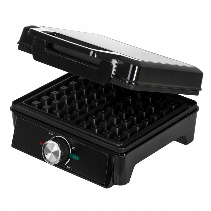 GOFROWNICA 2000W XXL 2 Duże Gofry Regulacja Temperatury NON-STICK