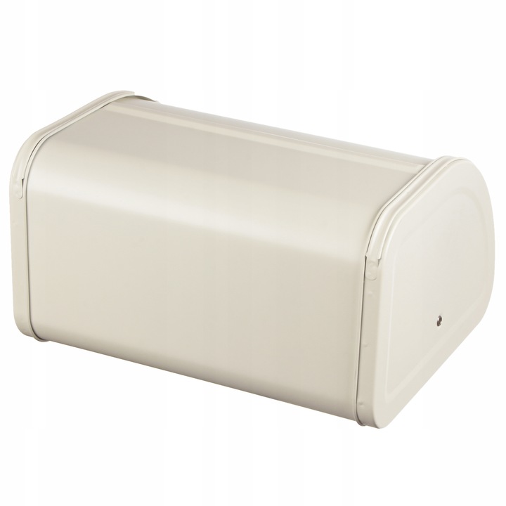 CHLEBAK POJEMNIK NA CHLEB BUŁKI PIECZYWO ŻYWNOŚĆ BIAŁY METALOWY POJEMNY