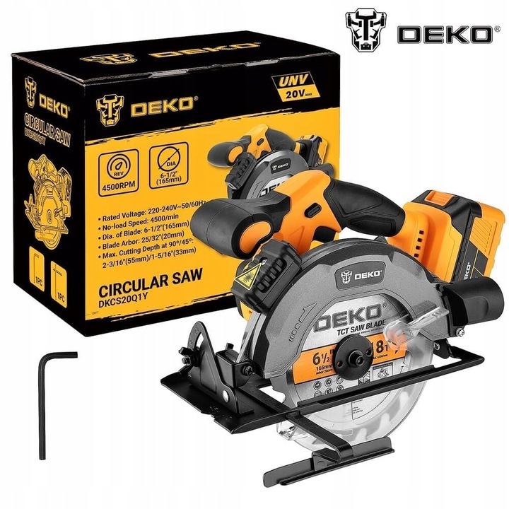 PILARKA TARCZOWA PIŁA TARCZOWA AKUMULATOROWA DO DREWNA PRZECINARKA