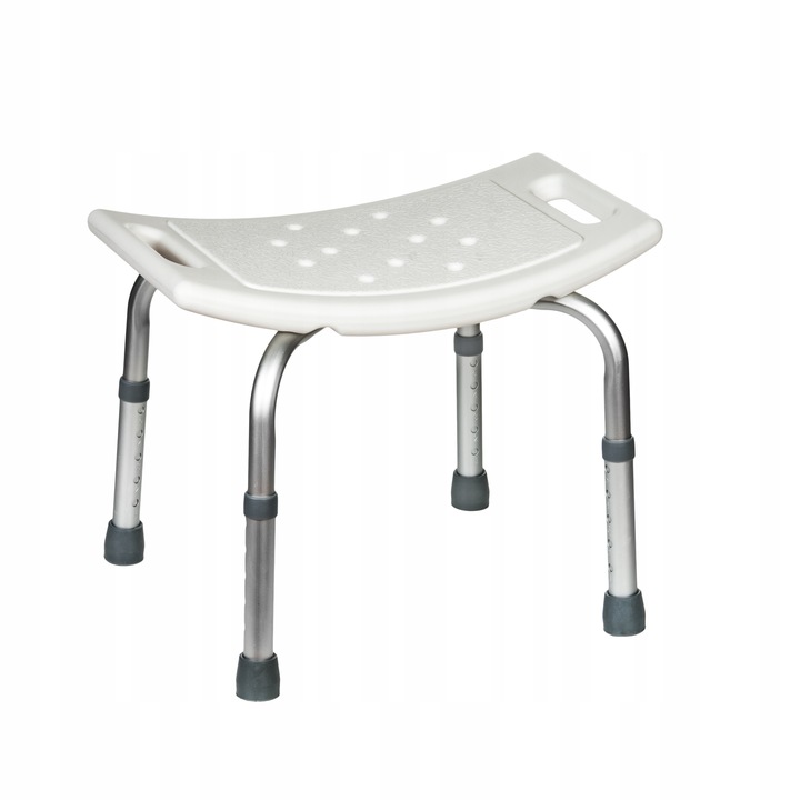 TABORET POD PRYSZNIC KRZESŁO PRYSZNICOWE STOŁEK ALUMNIOWY DLA SENIORA