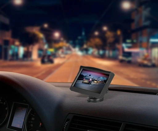 MONITOR EKRAN SAMOCHODOWY AHD LCD 5" CVBS AHD 1080P