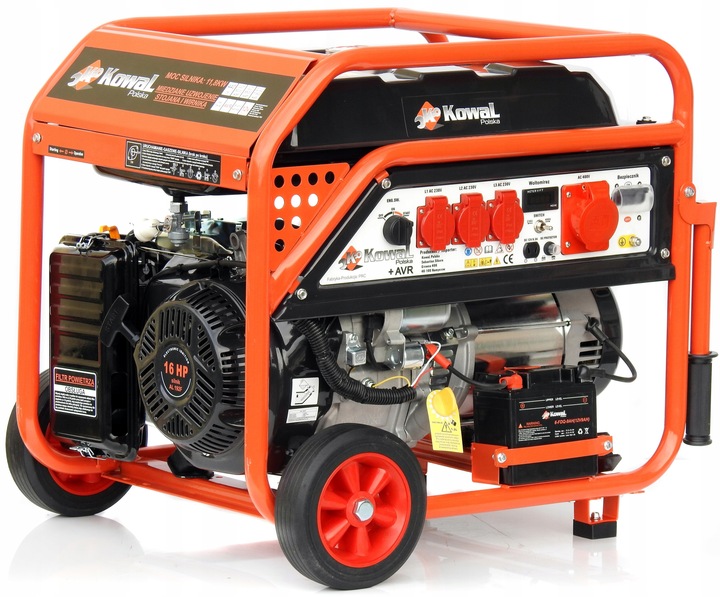 PROFESJONALNY AGREGAT PRĄDOTWÓRCZY 11,8kW ELSTART AVR+ MIEDŹ STOJAN