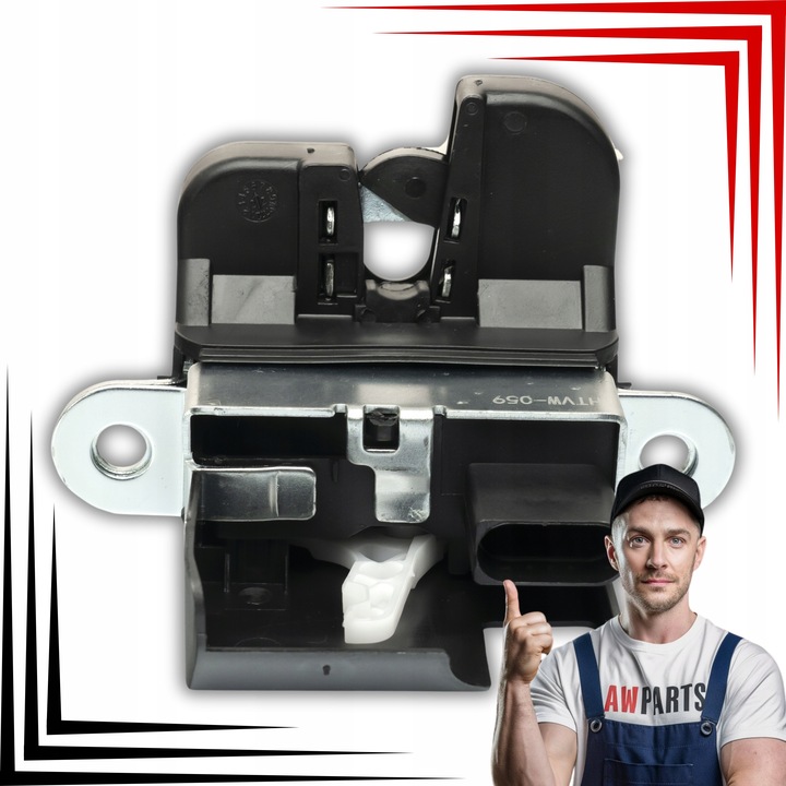 ZAMEK BAGAŻNIKA KLAPY TYŁ VW PASSAT B6 B7 GOLF V VI POLO 6R TOURAN TIGUAN