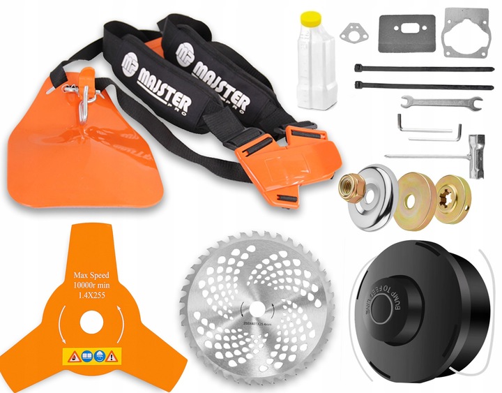 KOSA SPALINOWA podkaszarka wykaszarka kosiarka trawy MAJSTER PL MP0415