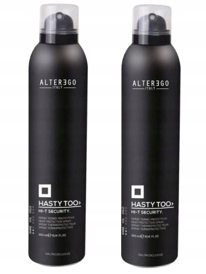 AlterEgo HASTY TOO Hi-T Security x2 SPRAY Termoochronny Do Włosów