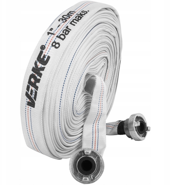 WĄŻ STRAŻACKI PARCIANY DO WODY BRUDNEJ SZAMBA 1 CAL 30M POMPY ZE ZŁĄCZKAMI