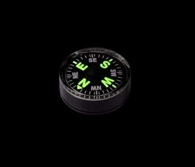 HELIKON Kompas Button Compass Small Czarny