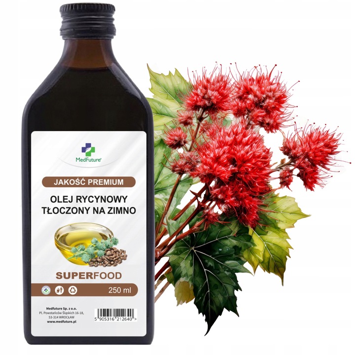 OLEJ RYCYNOWY 250 ml Nierafinowany Tłoczony na zimno NATURALNY Indie