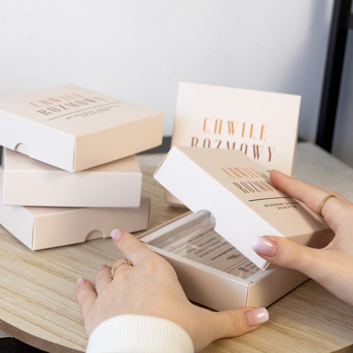Chwile Rozmowy - Karty zdrapki z pytaniami dla Par, Zdrap Chwile Walentynki