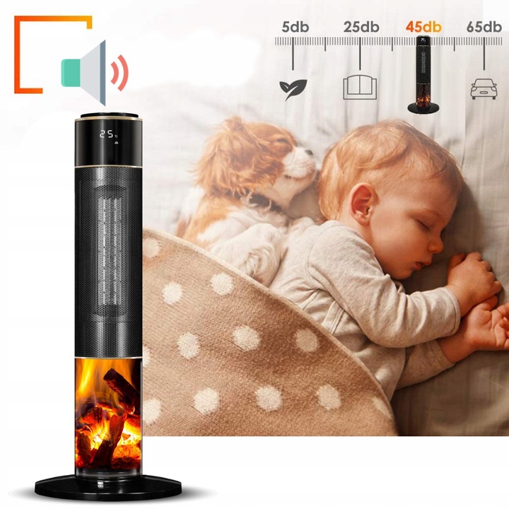 GRZEJNIK ELEKTRYCZNY FARELKA domowy łazienkowy TERMOWENTYLATOR