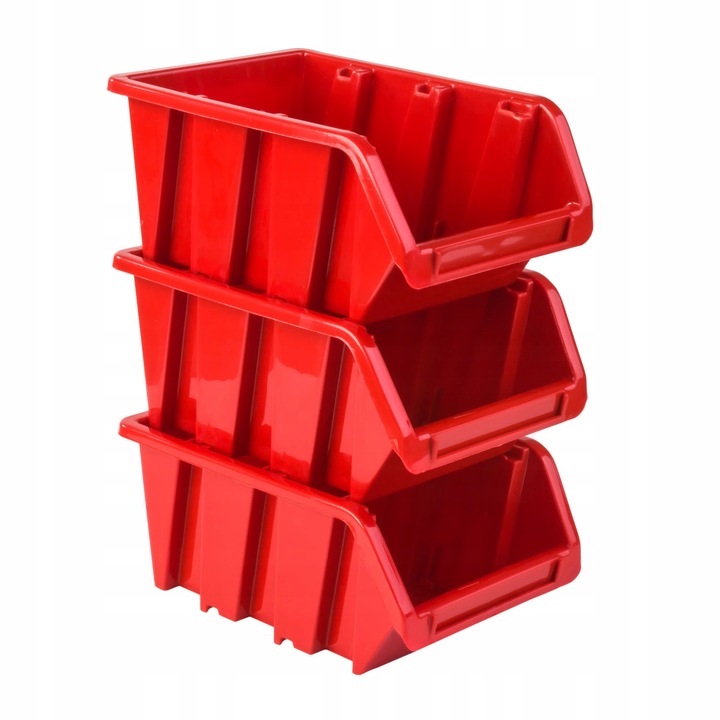Kuweta pudełko organizer 20x NP6 czerwone