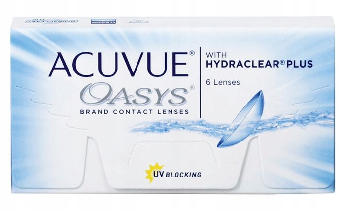 Soczewki kontaktowe J&J Acuvue Oasys, 6 szt. Moc -2.25; 8.4