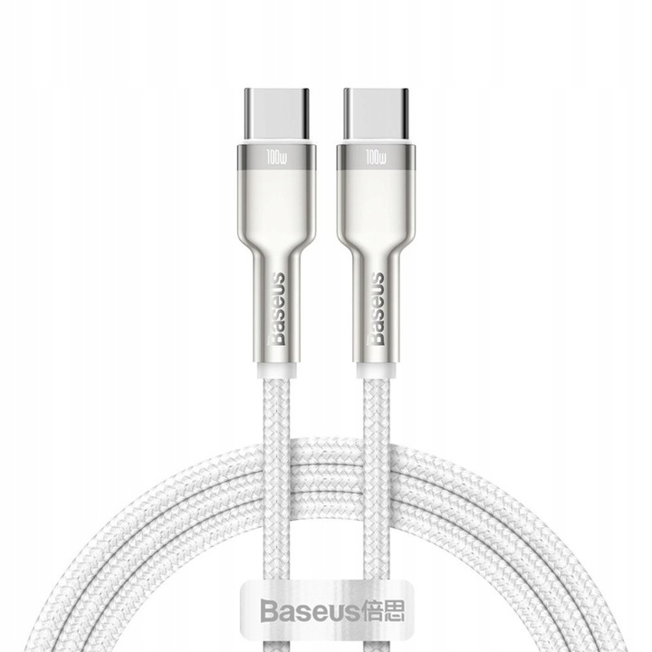 Kabel USB-C / USB-C, Baseus Cafule, 5A, 100W, 1m