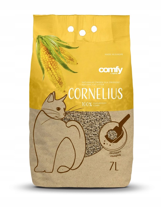 ŻWIREK KUKURYDZIANY COMFY CORNELIUS 7L NATURAL