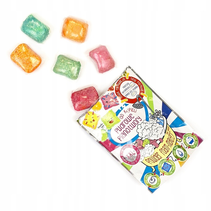 Zestaw do kąpieli dla dzieci Pianotwory i kule do kąpieli z zabawkami