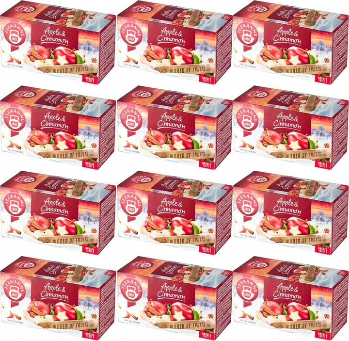 (x12) TEEKANNE 20tb Apple Cinnamon