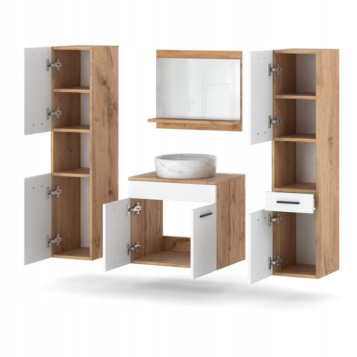 Meble łazienkowe Zestaw mebli łazienkowych PARIS 1 Meble do łazienki