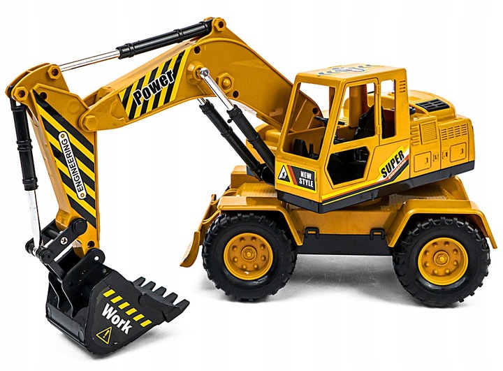 ZDALNIE STEROWANA KOPARKA SPYCHACZ NA PILOT