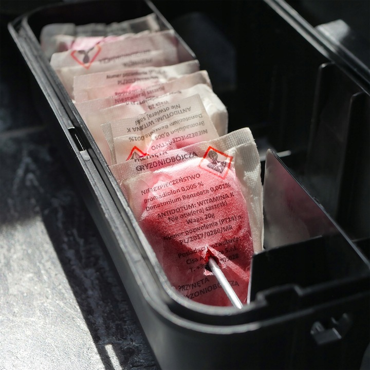 ULTRA MOCNA TRUTKA NA MYSZY I SZCZURY STRONG PASTA BROMADIOLON 5 KG