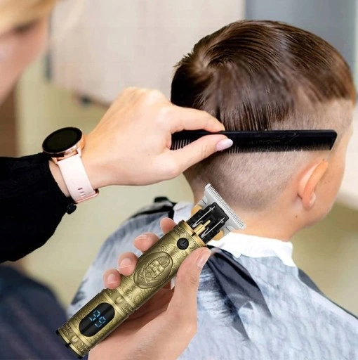 MASZYNKA TRYMER DO STRZYŻENIA BRODY WŁOSÓW BARBER