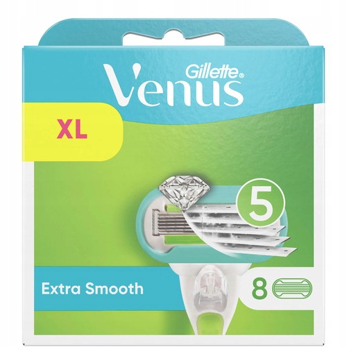 GILLETTE VENUS EXTRA SMOOTH 8SZT WYMIENNE WKŁADY