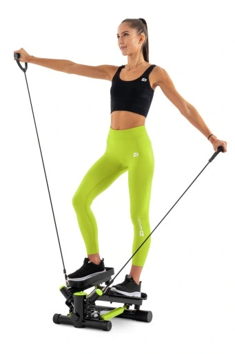 Stepper Skrętny z linkami i licznikiem step steper trening w domu