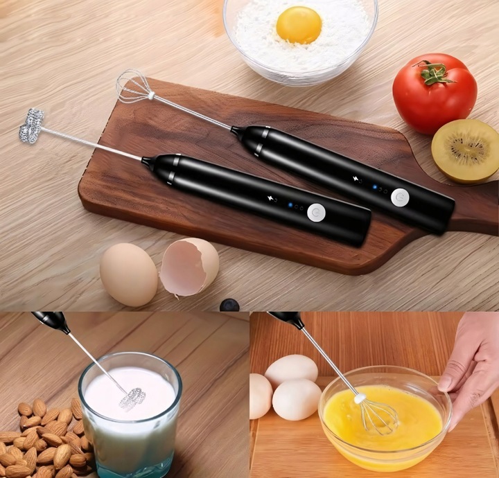 Spieniacz Do Mleka Latte Cappuccino Trzepaczka Do Jajek Mikser