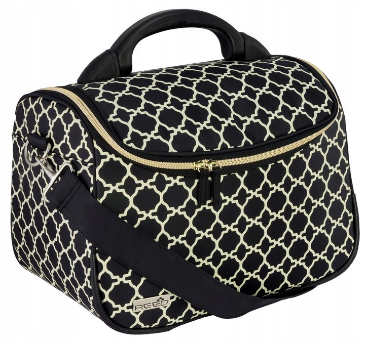 Kosmetyczka damska kuferek organizer torebka REED seria LABIRYNTH