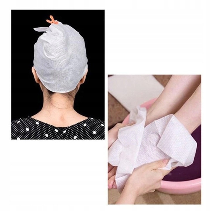 Ręcznik z włókniny BASIC EXTRA 50szt. gładki 70x50