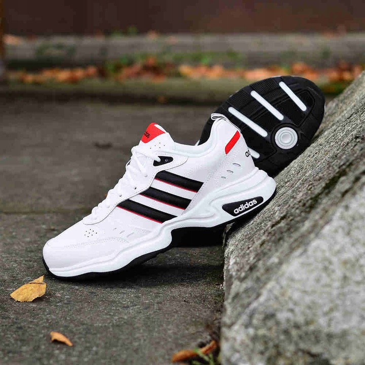 Buty męskie sportowe białe trening siłownia adidas STRUTTER EG2655 42 2/3