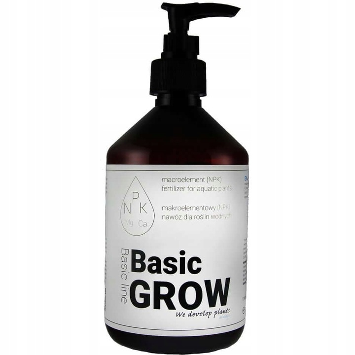 QualDrop Basic Grow 500ml - kompletny nawóz