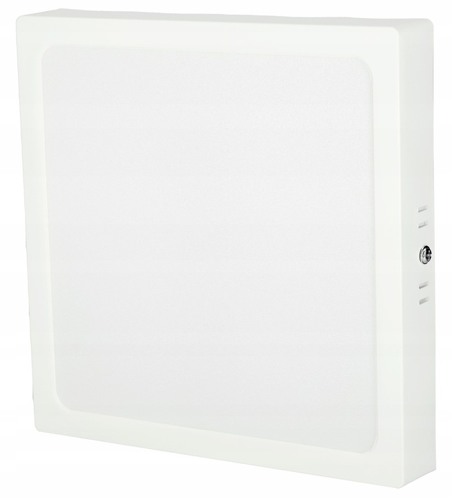 Panel LED plafon natynkowy 24W niemrugający CCD kwadratowy mocny neutralny