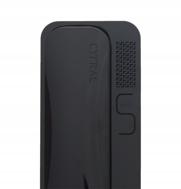 UNIFON DOMOFON 2 ŻYŁY CYFRAL SMART-D CYFROWY uniwersalny czarny