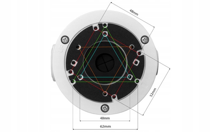 PUSZKA UCHWYT MONTAŻOWY DO KAMER PROTEC IP66 PR