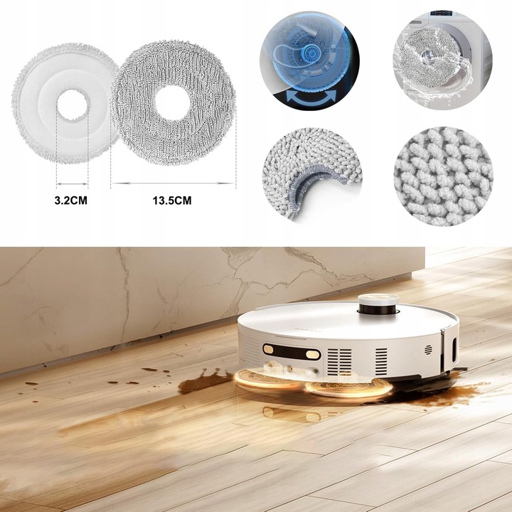 Akcesoria zestaw Dreame X50 L50 L40s Pro Ultra Complete worki szczotki